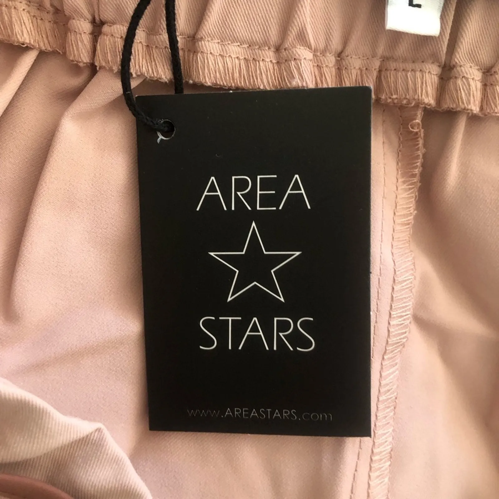 Area Stars NWT Women’s Lightweight Side Zip Pink Everly Slacks Large - Image 11