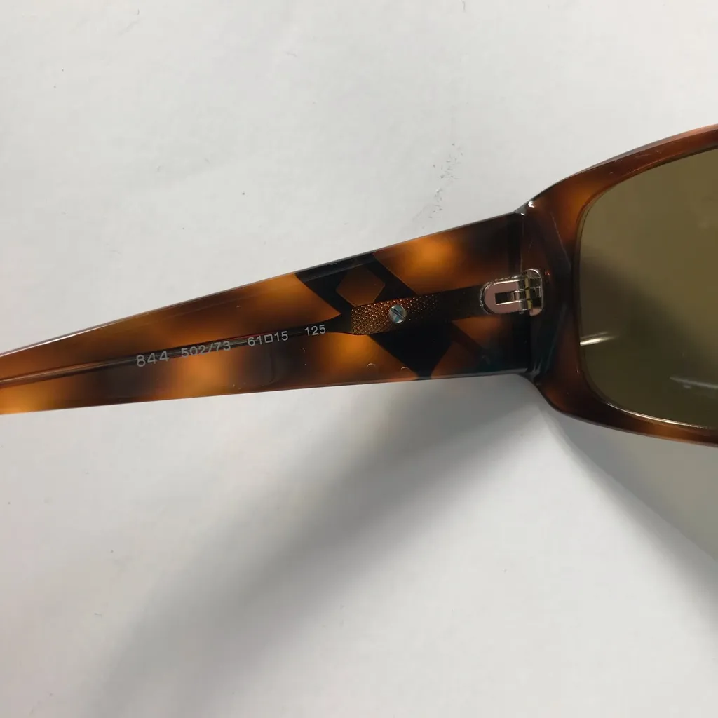 BVLGARI Vintage tortoise frame sunglasses Brown - Image 6