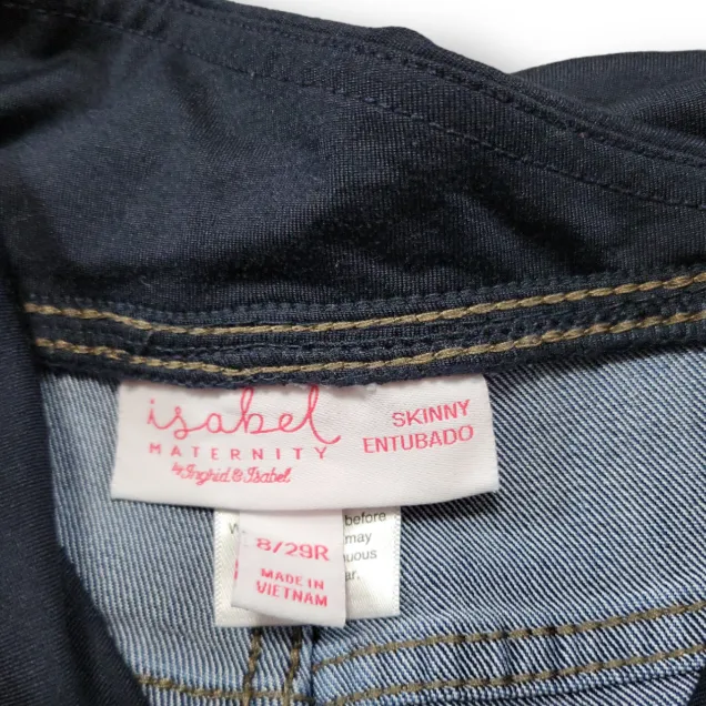 Isabel Maternity By Ingrid & Isabel Jeans Size 8 /29R Women's Maternity Skinny Jeans - Image 6