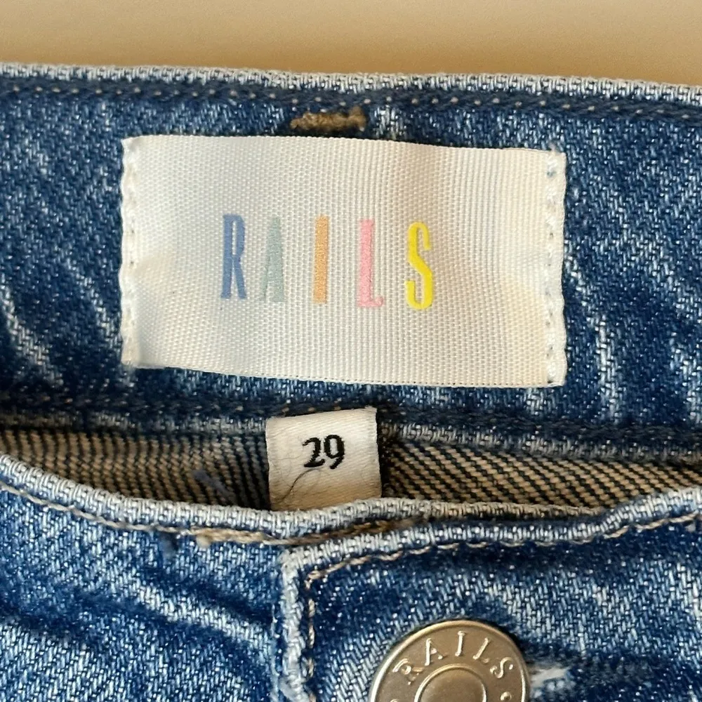 Rails  Denim The Melrose Arctic Distress Ankle Slim Straight Jeans NWT Sz 29 - Image 4