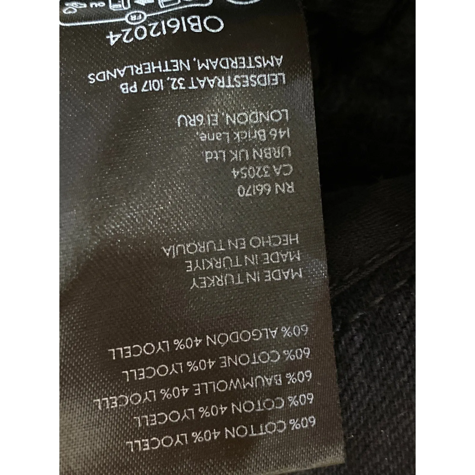 Free People We The Free Black Mid Rise Pleated A Line Bell Denim Jean Shorts 27 - Image 6