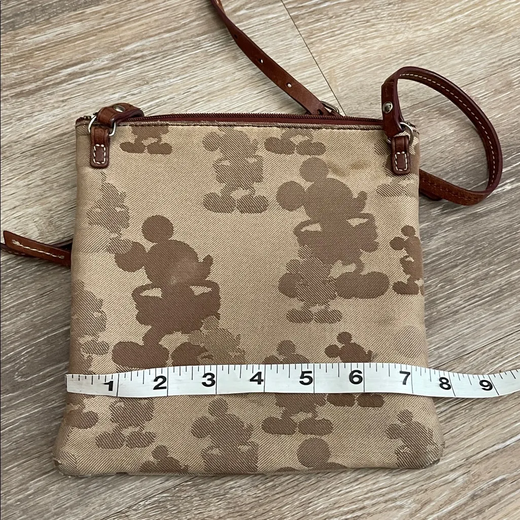 Disney Parks x Dooney & Bourke leather & fabric Mickey Mouse crossbody bag - Image 13