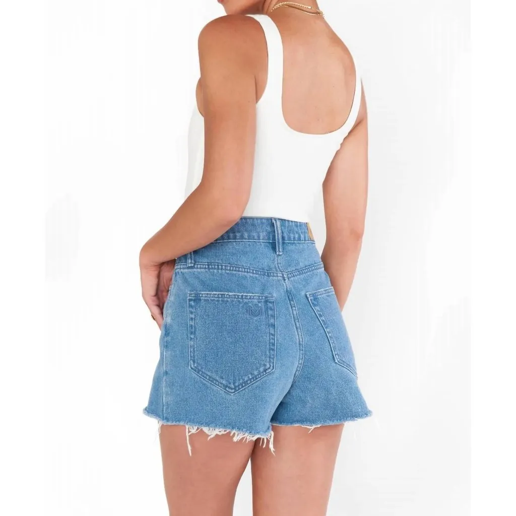 Show Me Your Mumu Tobi Boysuit in White Rib Knit Medium New Womens Tank Top - Image 9