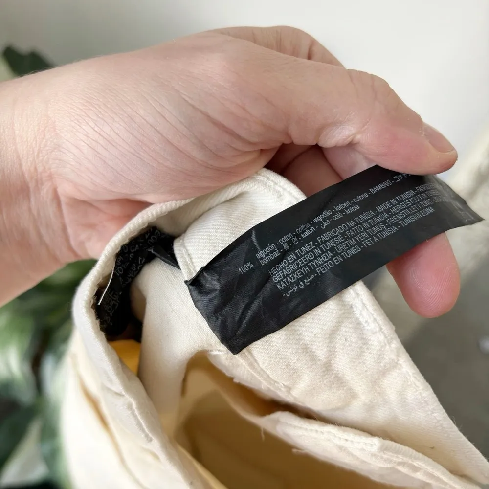 Zara Premium The Worker Denim Utility Midi Maxi Skirt - Image 8