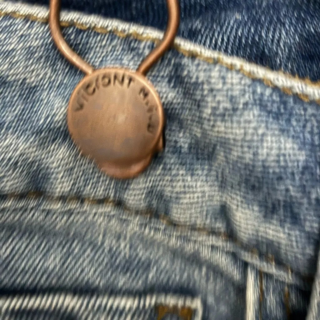 Vibrant Blue Women's Denim Overalls - Image 14