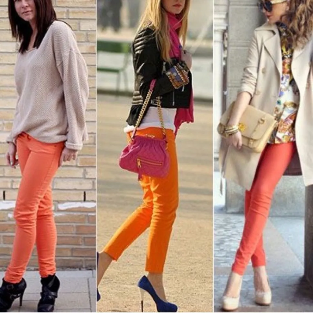 PAIGE Citrus Peach Peg Super Skinny Jean - Image 10