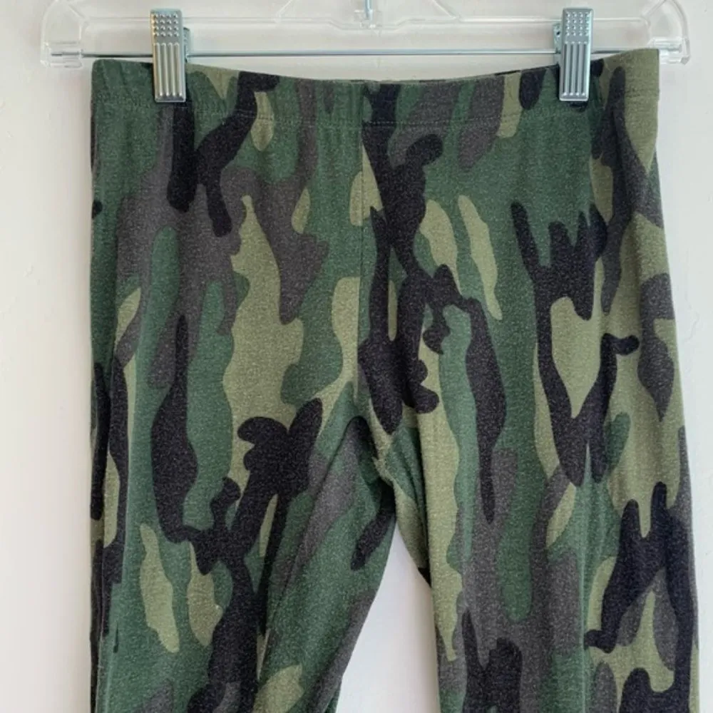Active Basic Camouflage Cotton Leggings - Image 3