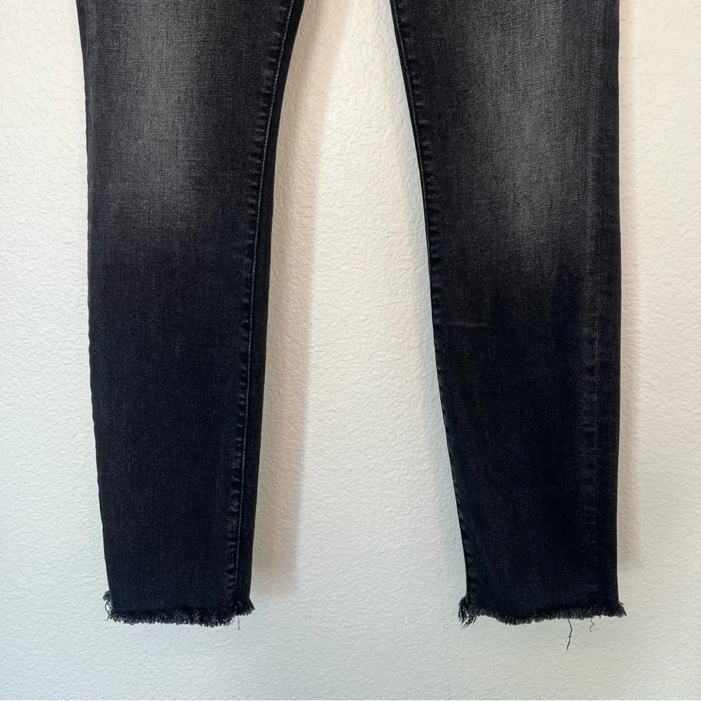 Mother High Waisted Looker Ankle Fray jeans Night Hawk 26 - Image 7