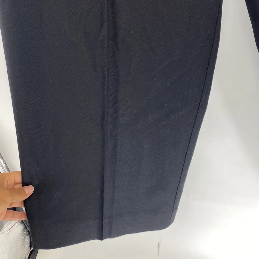 Vince wool blend cropped wide leg elastic waist business casual lagenlook Office - Image 5