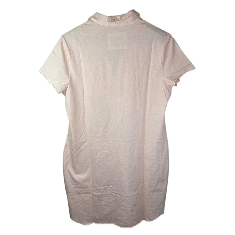 Frank & Eileen Womens Size Large Lauren Peach Color Mini Dress Classic Staple - Image 9