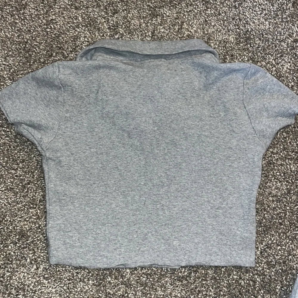 Collared Crop Top - Image 2