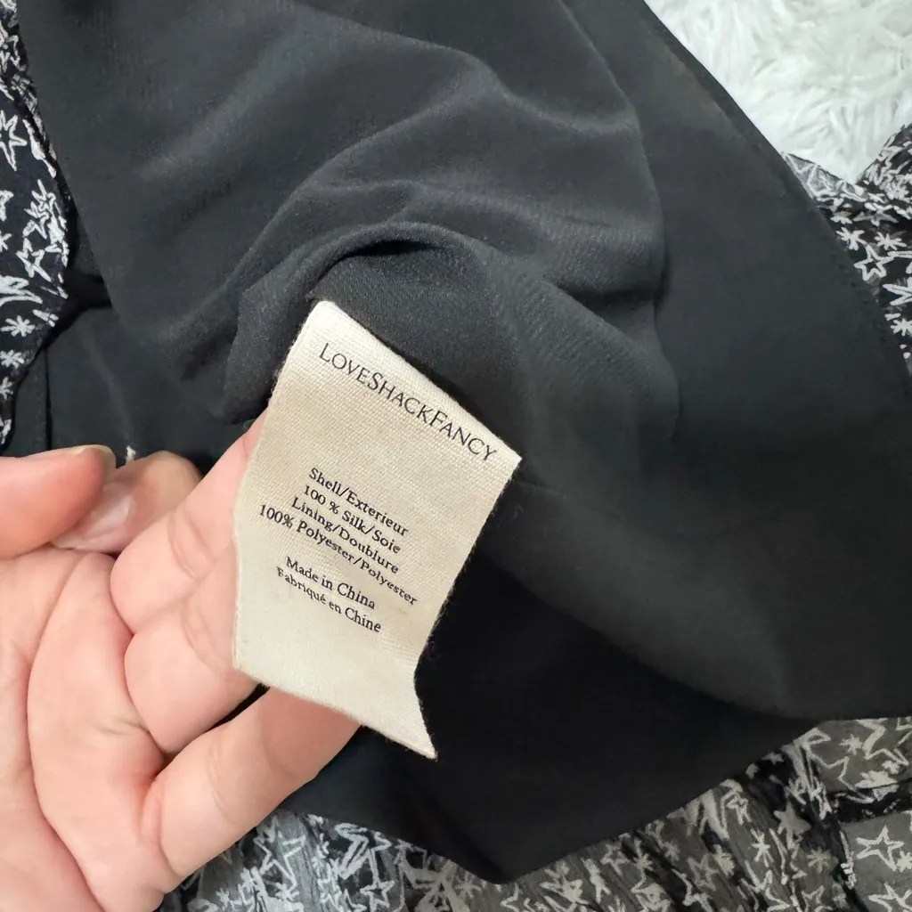 LoveShackFancy ruched mini dress - Image 4