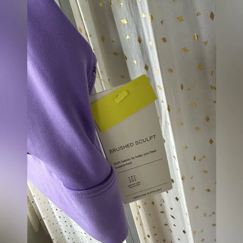 NWT Medium Support Brushed Sculpt Cropped Sports Bras XS Set Of 2 - Image 12