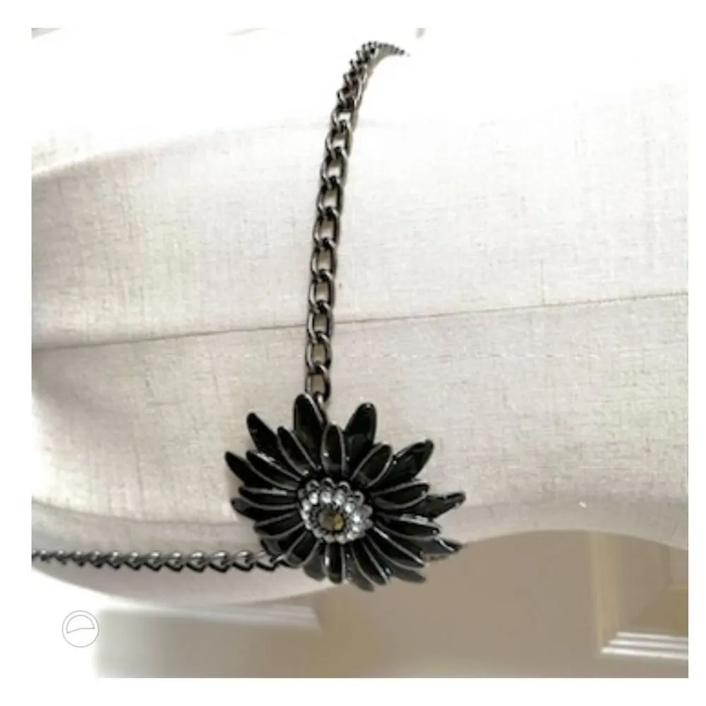 Flower rhinestone chain belt - Image 14