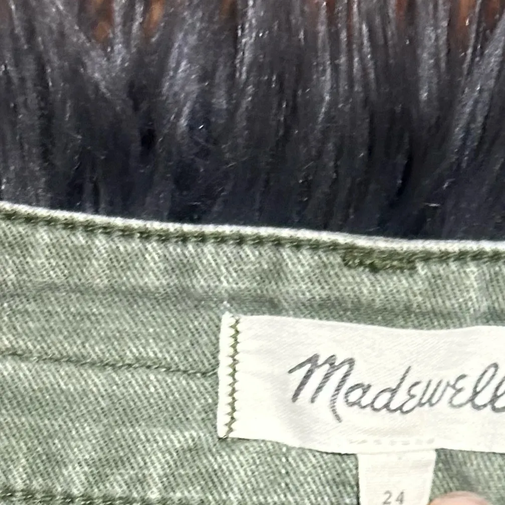 Madewell Military Cargo Pants Sage Green Pants Size 24 - Image 5