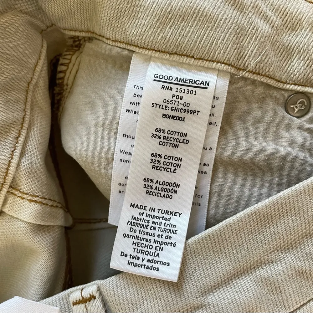 90s icon jeans in bone - Image 3