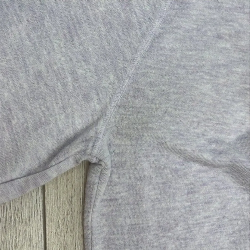 Loft Light Purple Long Sleeve Top Size Small - Image 7