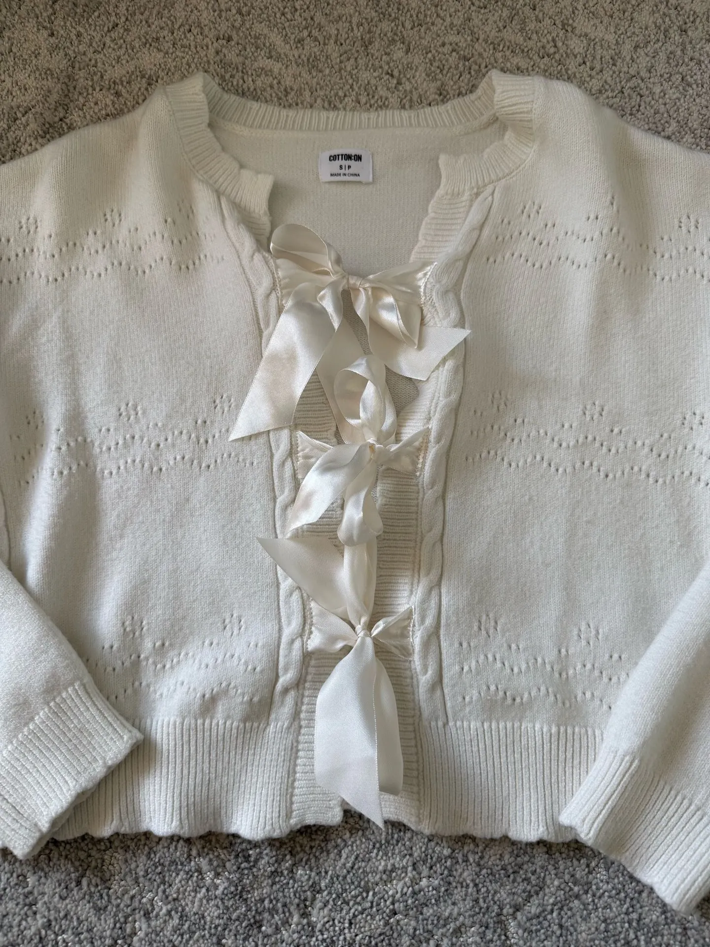 Cotton on bow sweater  - Image 2