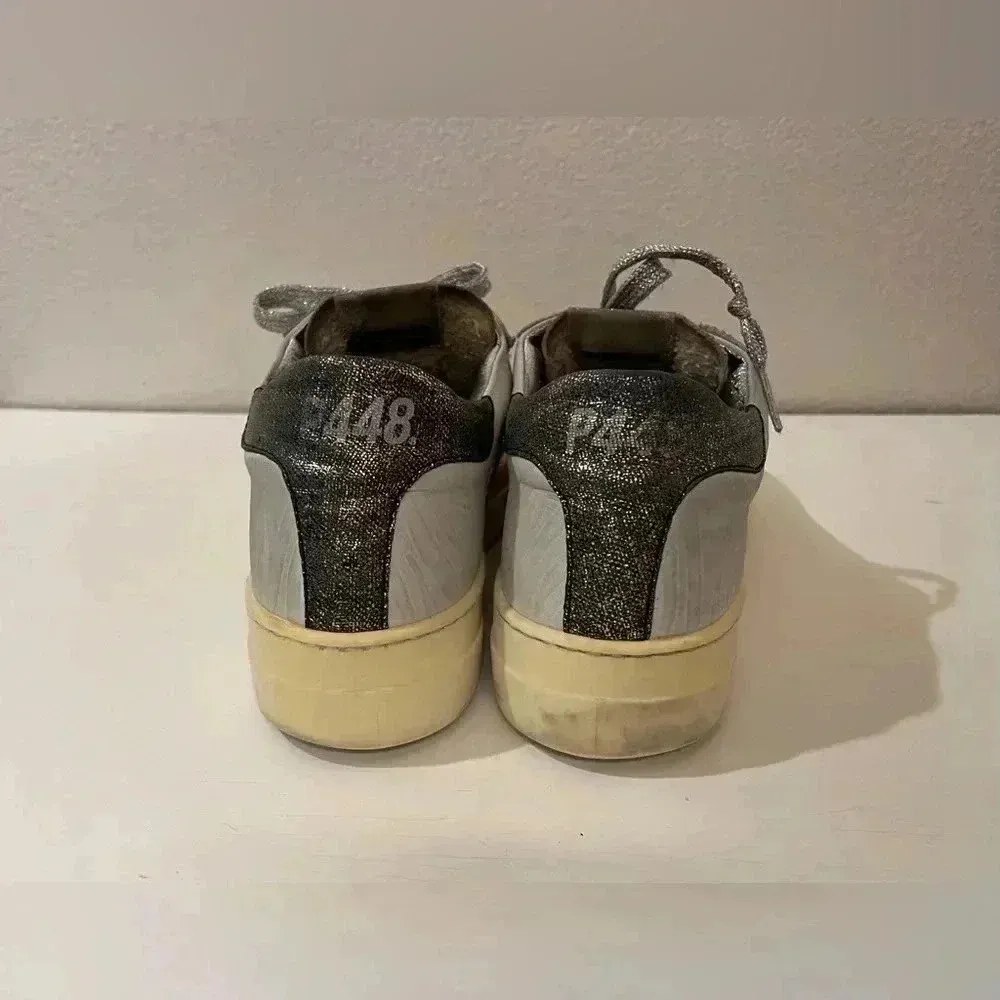 Thea Platform Leopard Sneakers Size 39, US 8.5-9. - Image 7