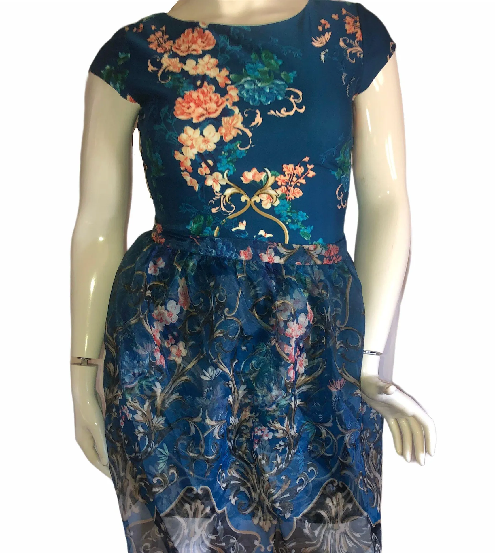 NY & Co Floral 2 In 1 Dress - Image 5