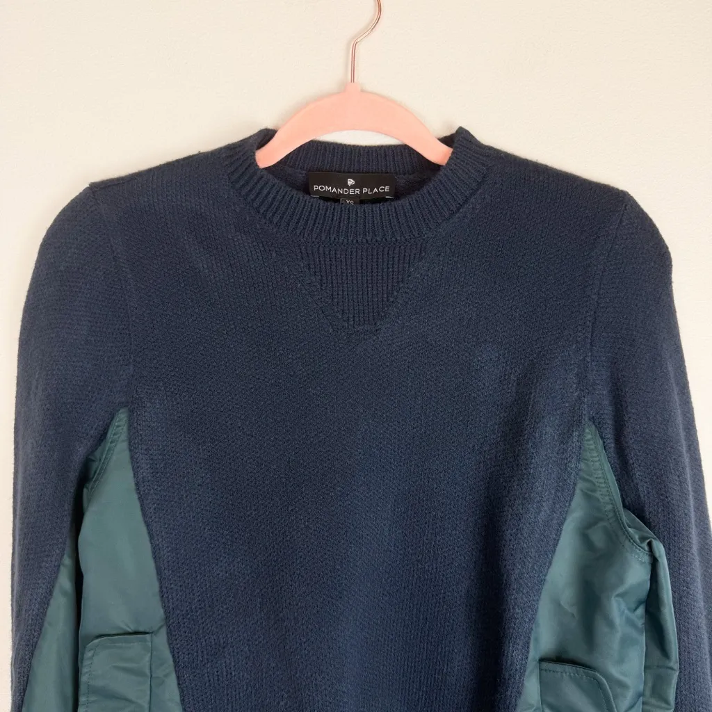 Tuckernuck Pomander Place Navy Ember Sweatshirt Size XS‎ Blue - Image 9