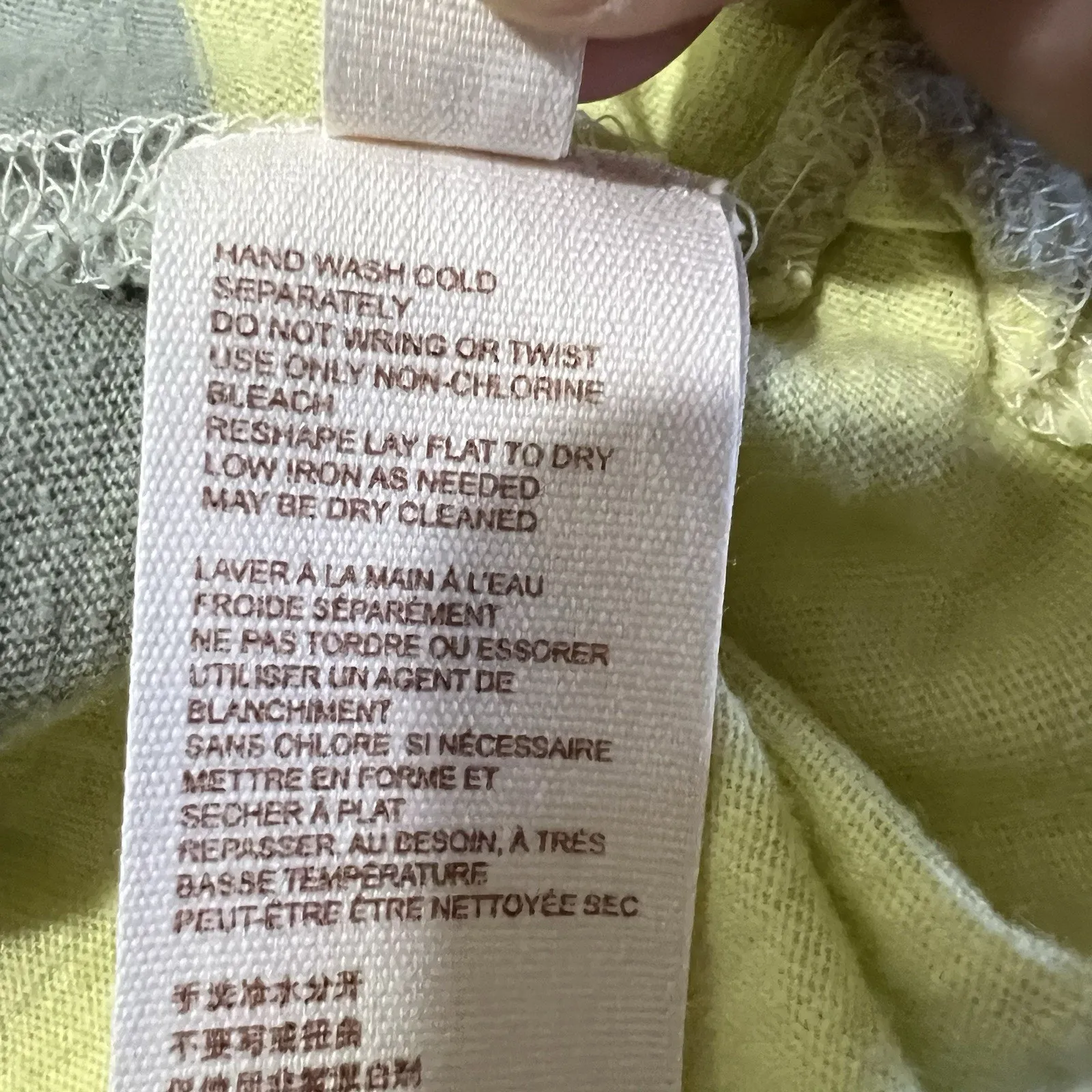 Free People We‎ The Free Luca Crochet Striped Tunic Tank Top Size Small - Image 9