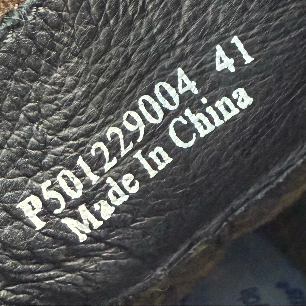 Fly London Lita Boots Brown Suede Chelsea Wedge Platform Pull-On Sz 41 10-10.5 - Image 10