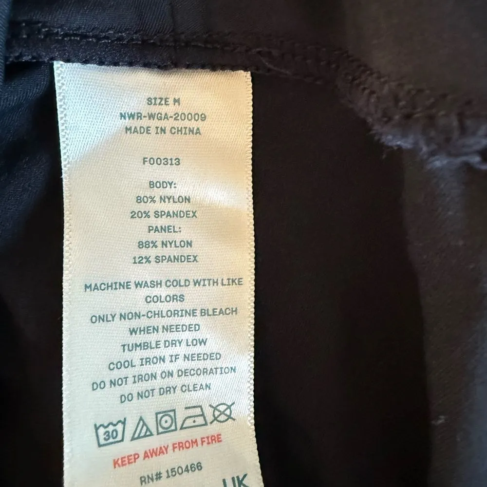 We Wander WeFlex Mesh Leggings Black Medium NWT STITCH FIX - Image 8