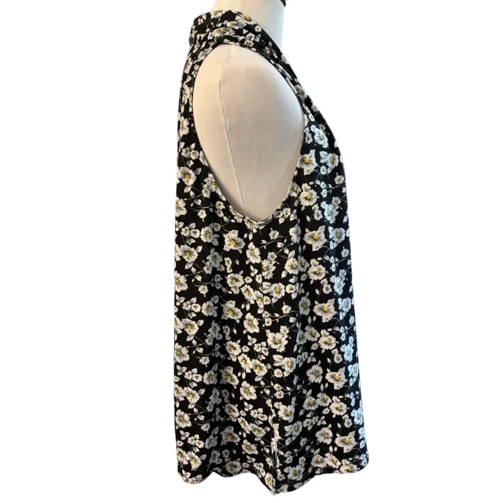 Weekend by Suzanne Betro Floral Sleeveless Top - Image 2