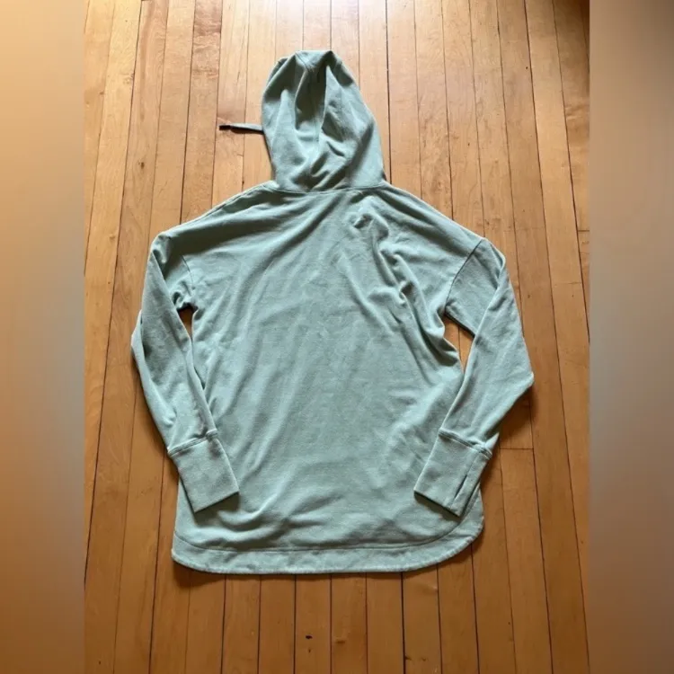 Sweaty Betty Escape Luxe Green Hoodie - Image 11