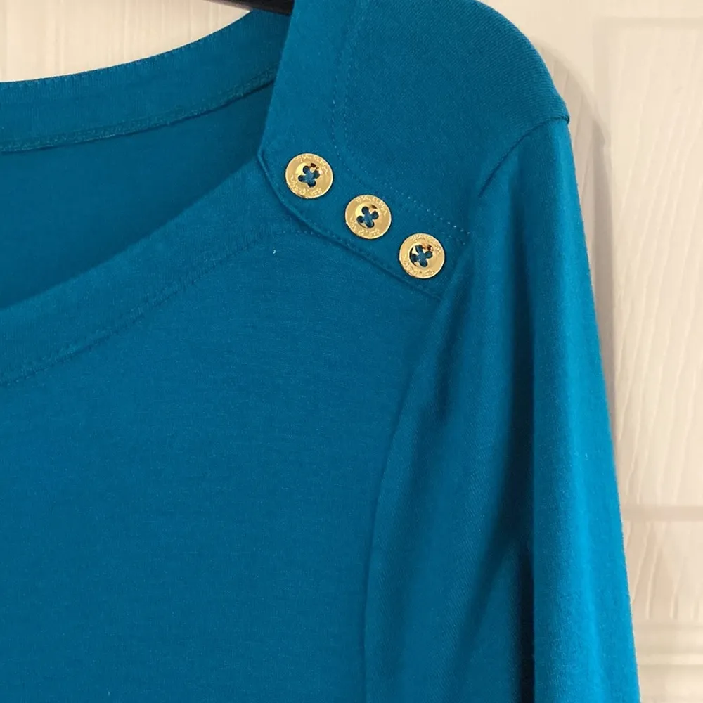 LILLY PULITZER DRESS SIZE L LENGTH 35” BUST 36” SLEEVES 18”/12” - Image 3