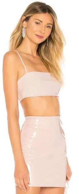 Revolve Nude Crop Top - Image 2