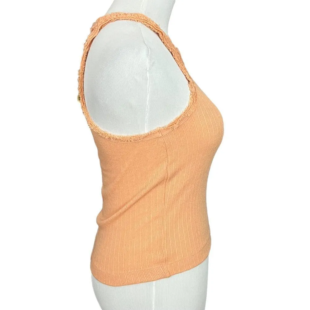 Urban Outfitters Out From Under Melon Colored Ribbed Tank Top S - Image 3
