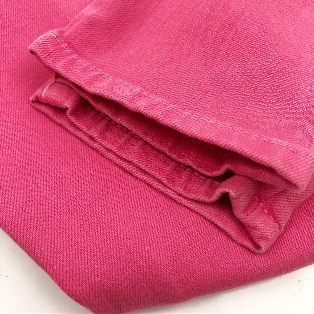 Current/Elliott The Stiletto Skinny Jeans: Rose - Image 7