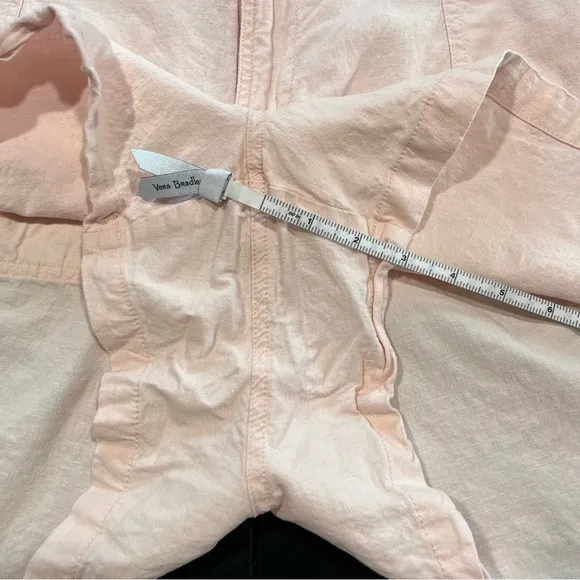 NWOT Torrid‎ Blush Pink Linen Blend Mid-Rise Shorts Plus Size 24 - Image 12