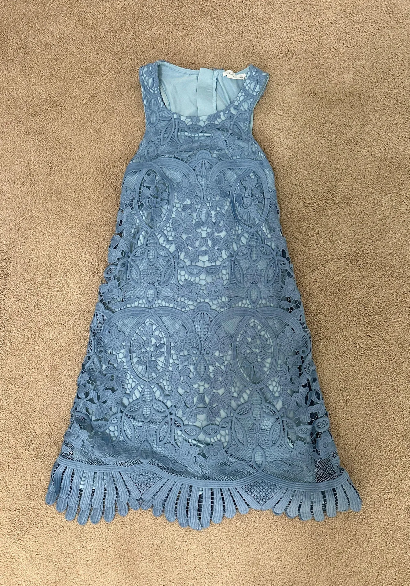 Mini Blue Dress - Image 2