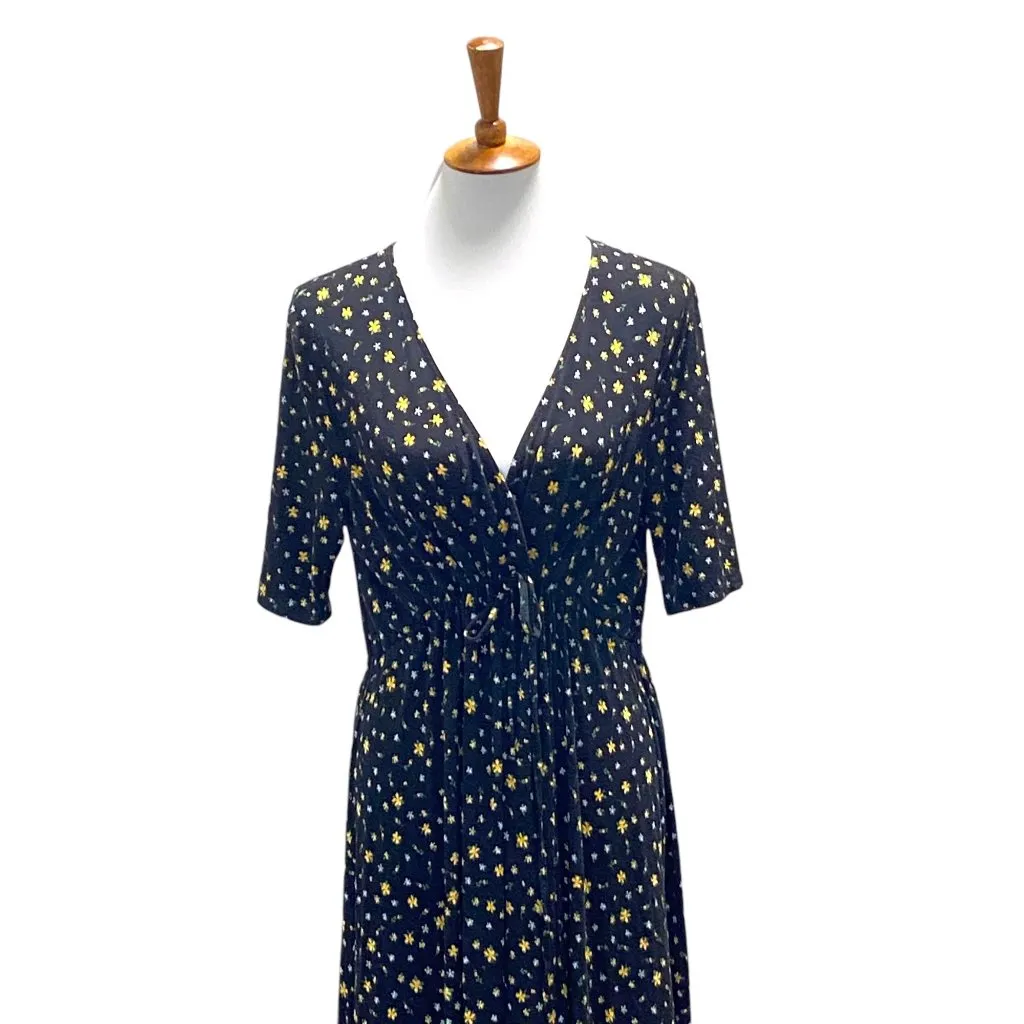 Asos Maternity Maxi Dress Black Size 10 - Image 7