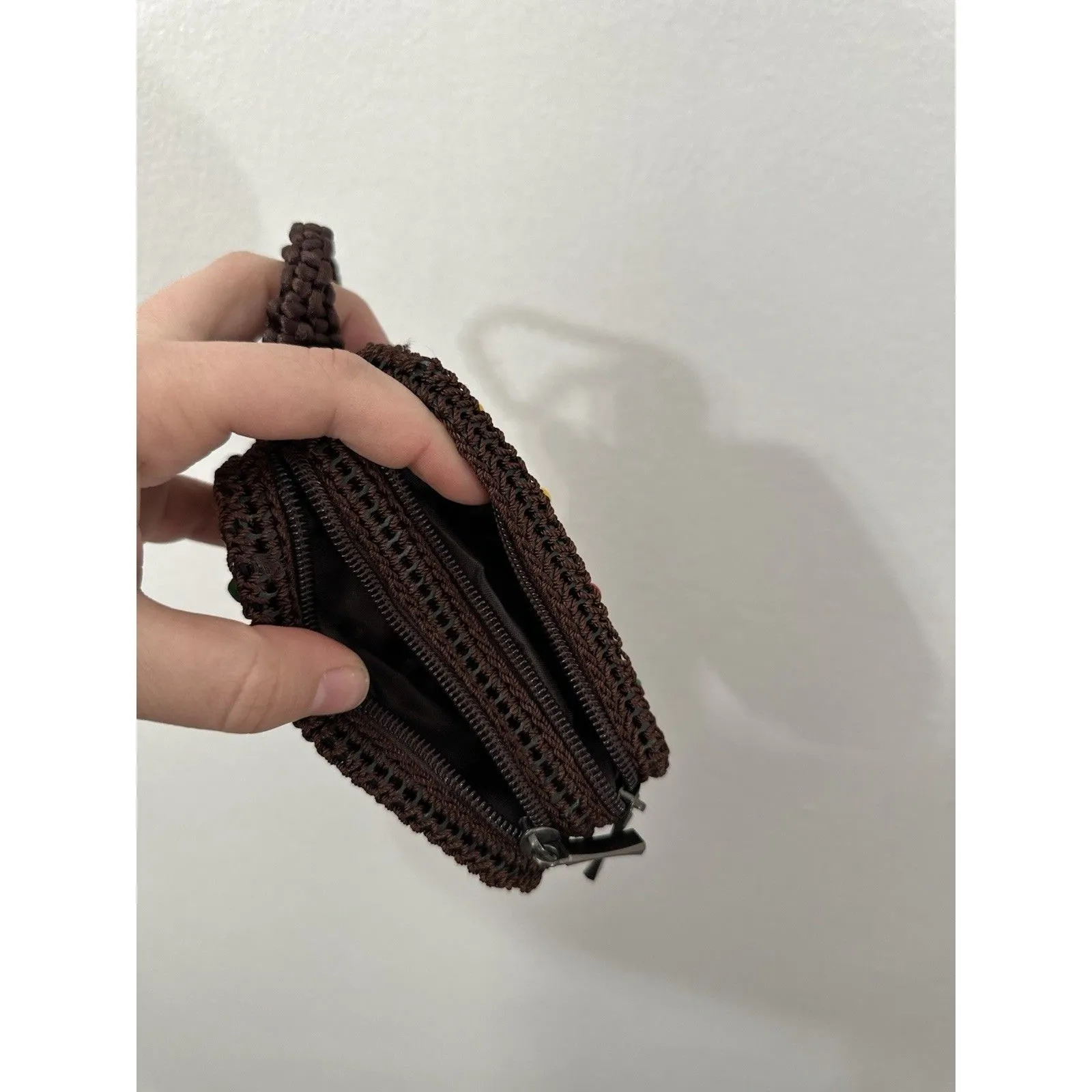 Shell Coconut Coin Purse Bag Zipper Handmade Jamaica Unique Hand Bag Clutch - Image 5