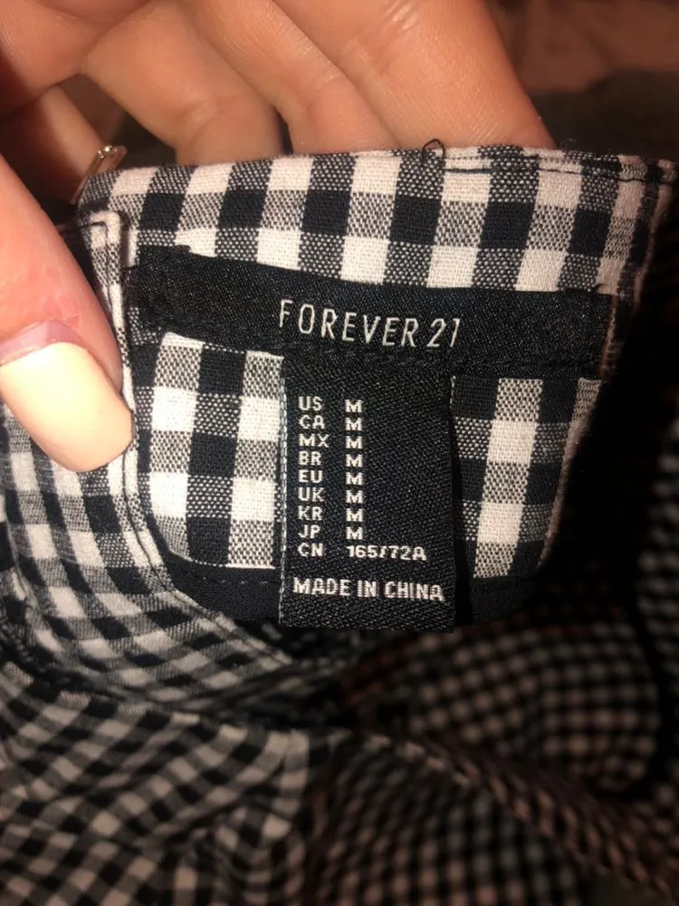 Forever 21 Gingham Skirt - Image 3