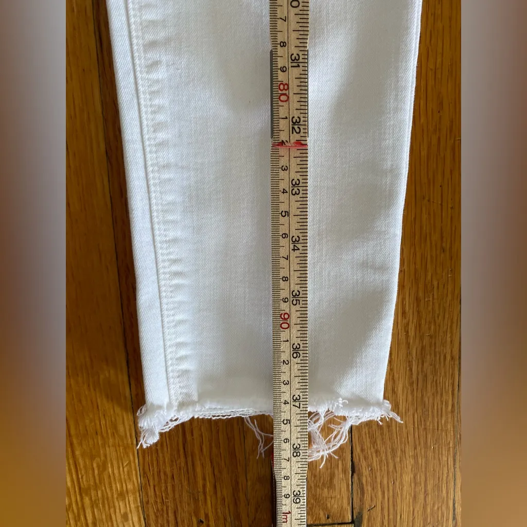 Lucky Brand Bridgette High Rise Skinny Jeans White Size 4/27 - Image 7