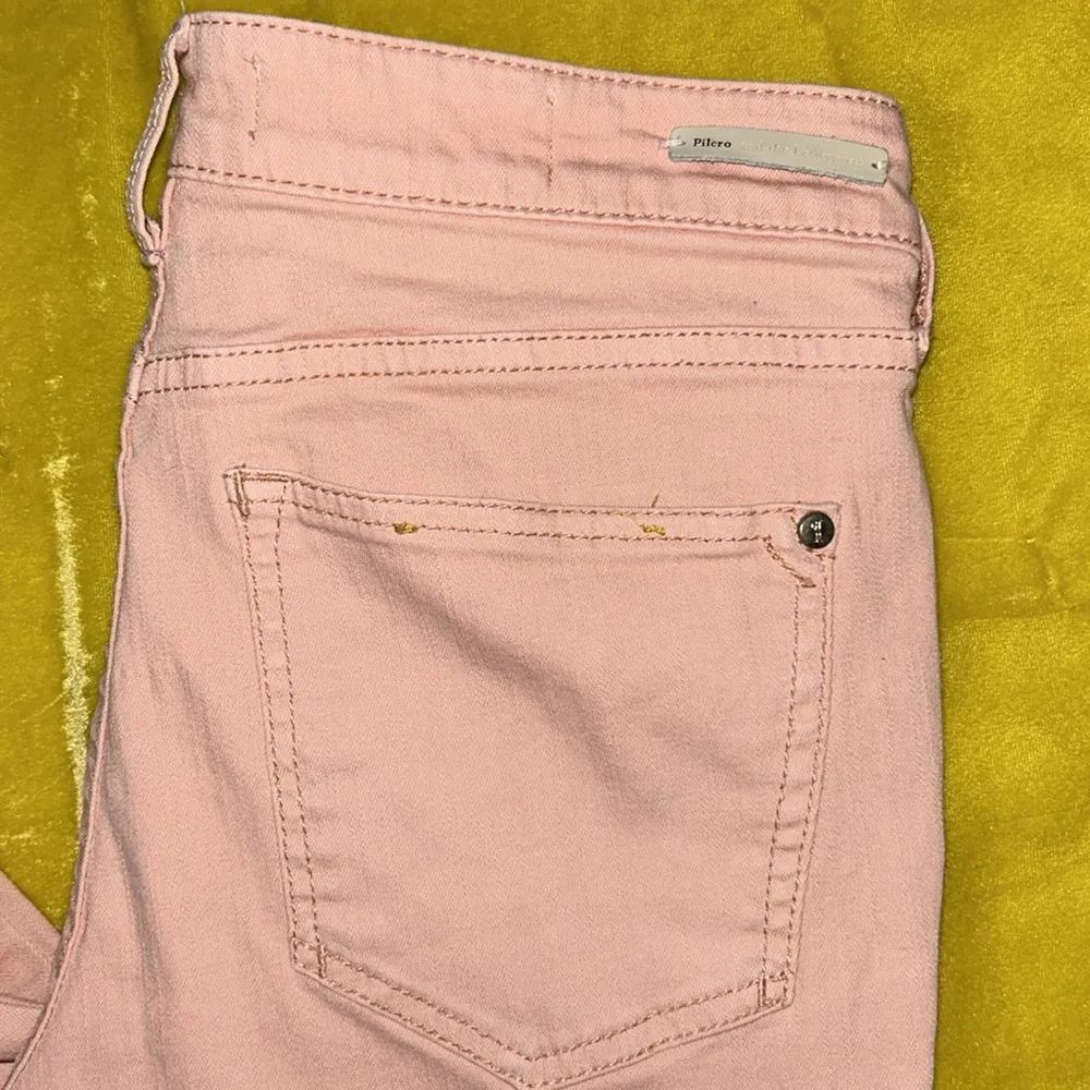 Pilcro and the Letterman Size 27 Pink Cropped Skinny Jeans - Image 7
