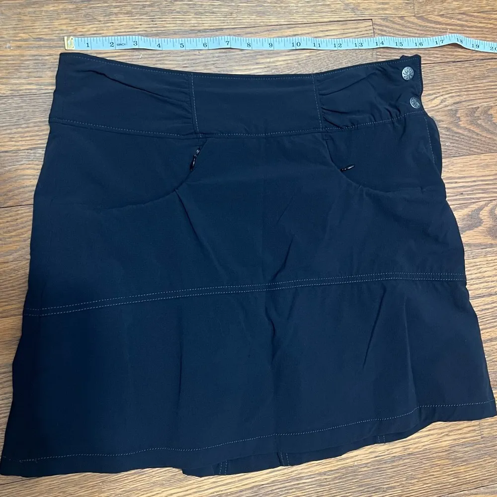 Athleta Hit The Trail Skort #405141 Black Size 4 - Image 3