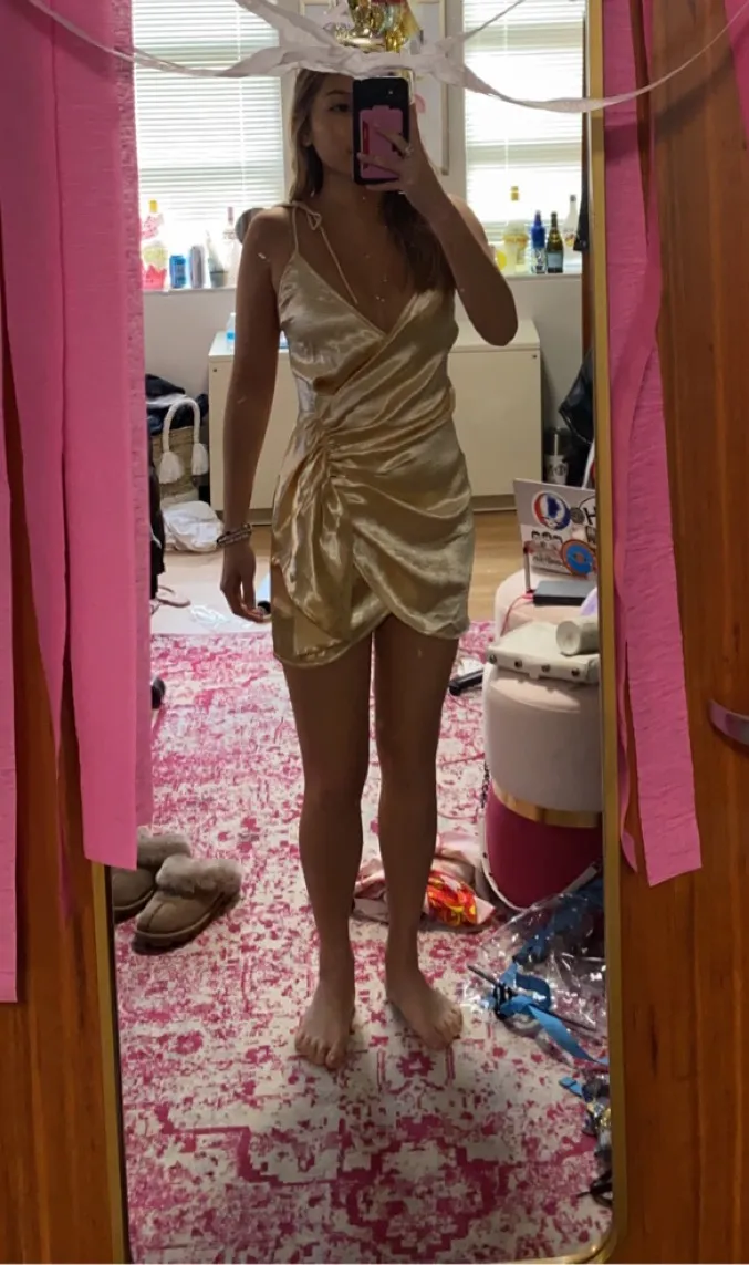 superdown lennie wrap dress - Image 3