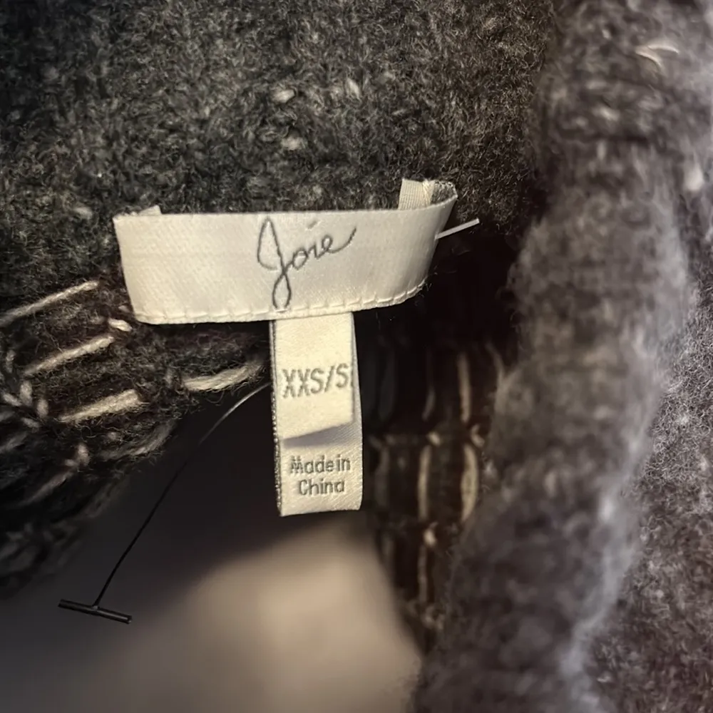 Joie Ozora Nap Wool Mockneck Poncho - Image 5