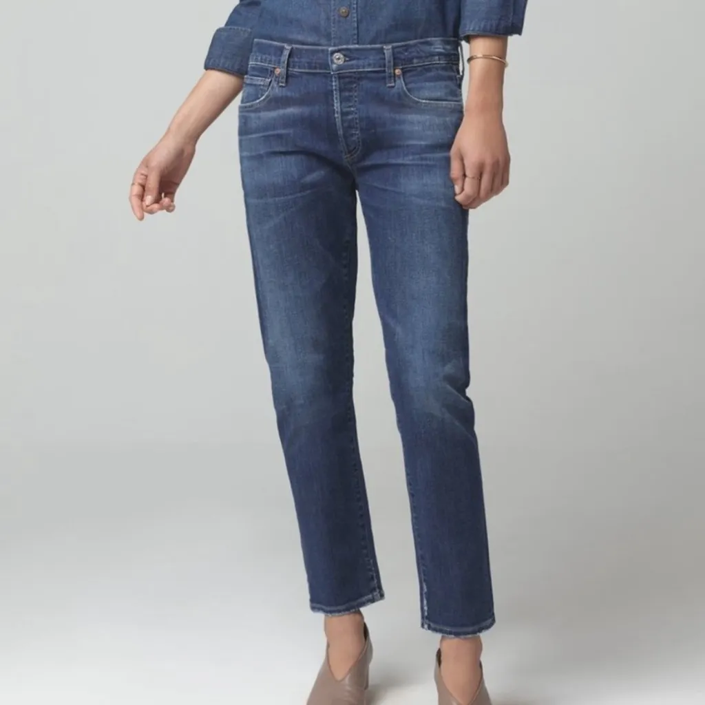 Citizens Of Humanity Emerson Slim Boyfriend Jeans Size 29 - Image 14