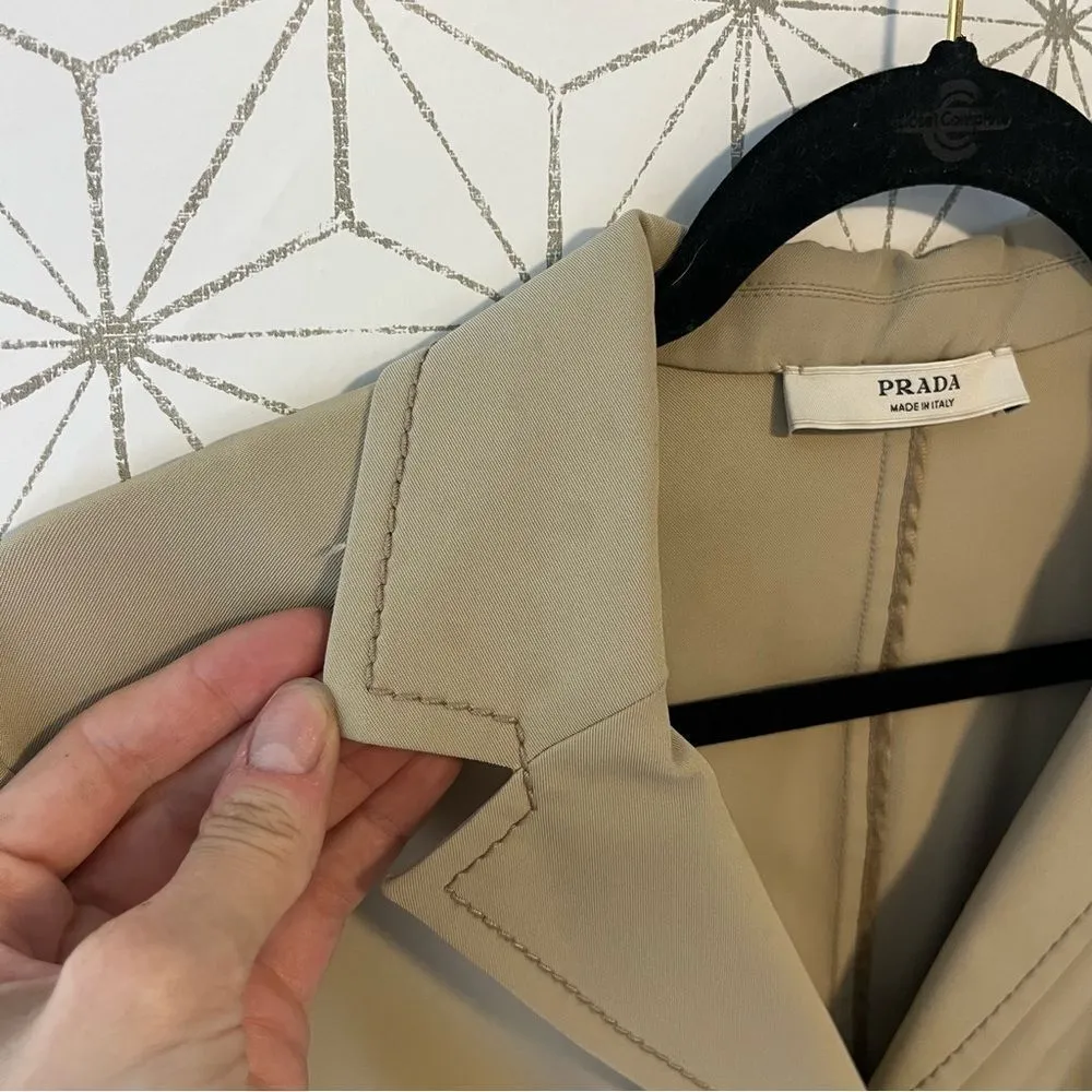 Prada Tan Y2K Blazer - Image 4