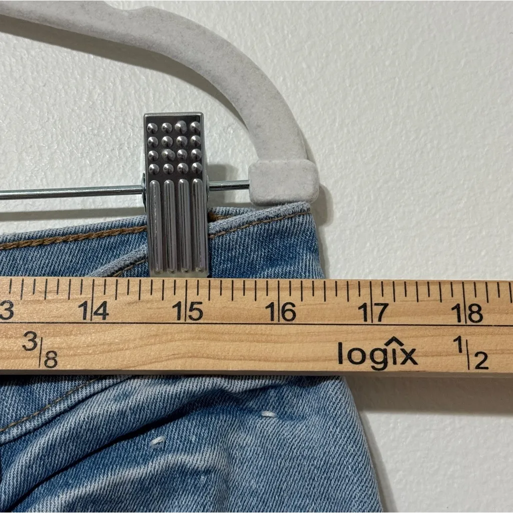 Abercrombie & Fitch The Ankle Straight Ultra High Rise Jeans Size 33 / 16 - Image 7