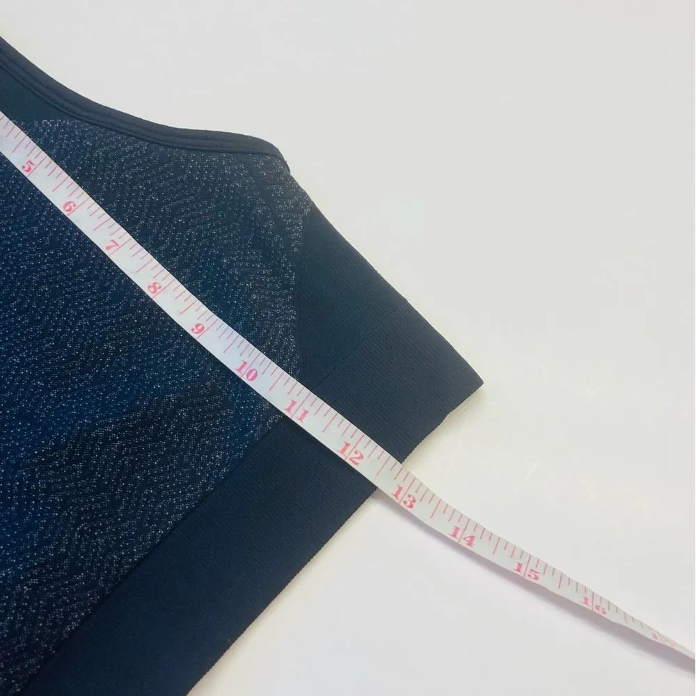 Zella‎ Body Sports Bra Small Gym Athletic Athleisure Active Workout Black Gray - Image 5