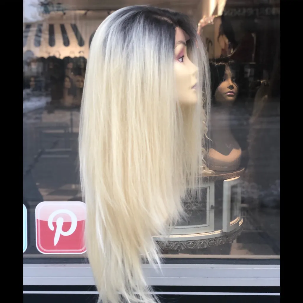 Blonde Ombré 13X6 Freepart hair Blende 2020 - Image 5