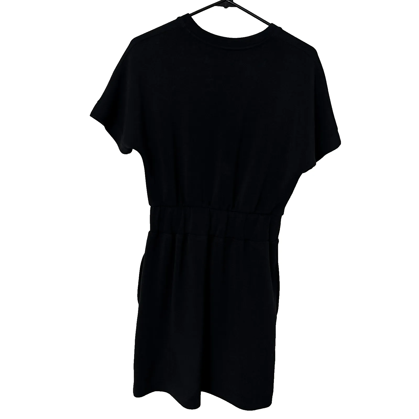 Spanx Air Essentials Cinched Shirt Dress Womens XS Black Comfort Lightweight - Image 2